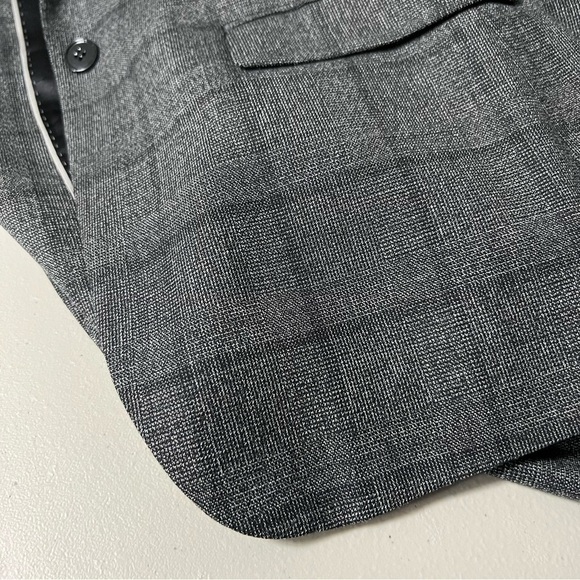 dolce & Gabbana Luxury Plaid Windowpance Check Wool / Silk Blazer Women - Picture 11 of 16